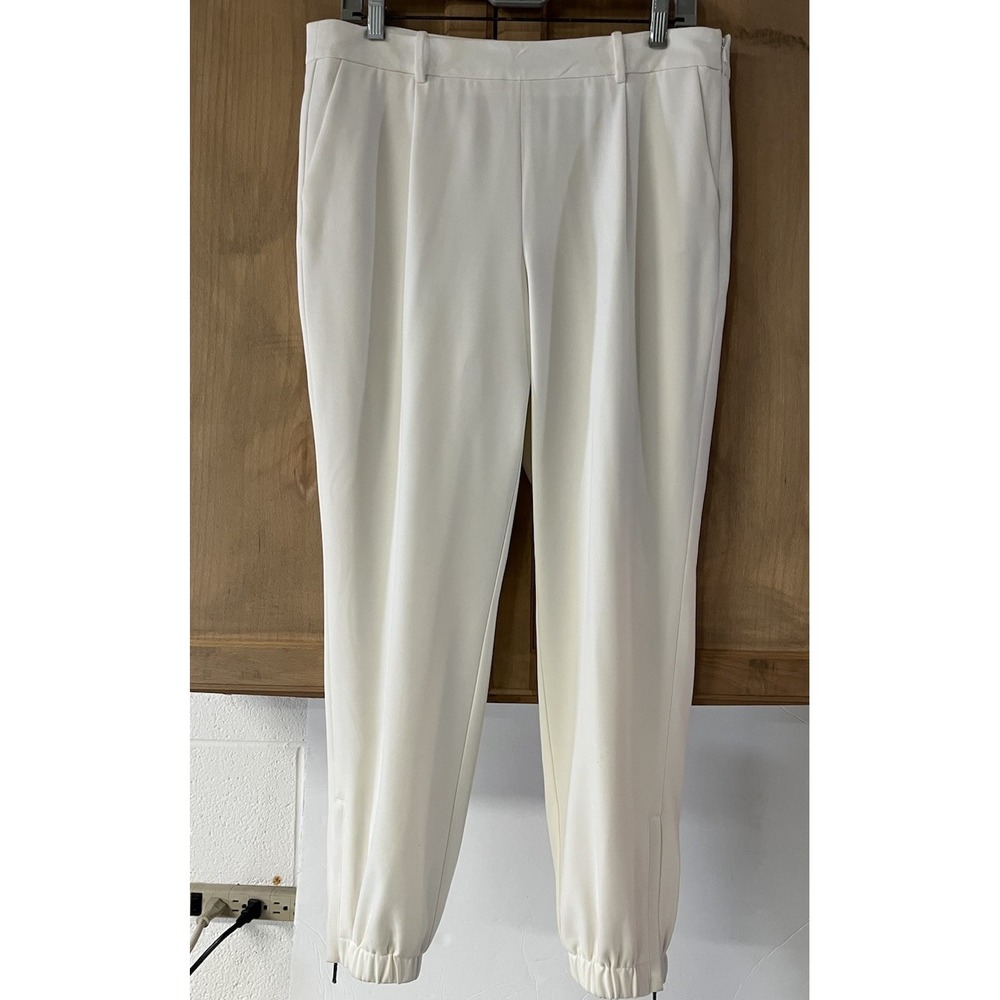 Trouvé' Women Dress Pants Jogger Style Sz 10 Off White